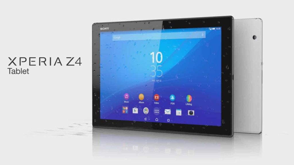 xperia z4 tablet