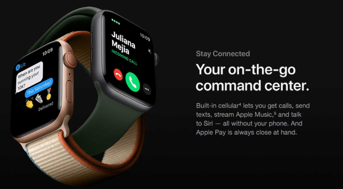 Apple Series 6 smartwatch