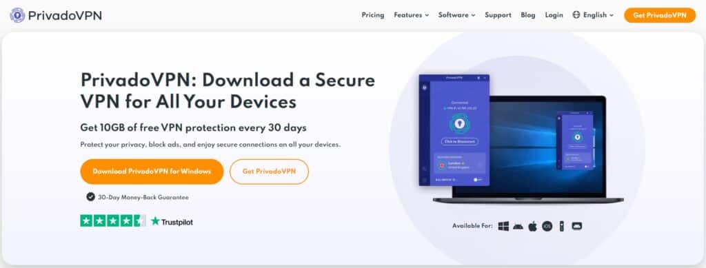 free vpn for linx privadovpn