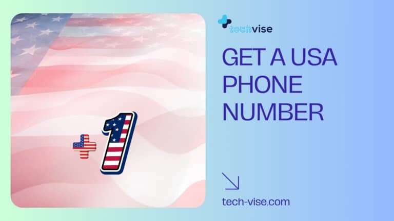 Get a usa phone number