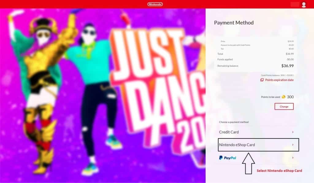 Nintendo.com purchase options