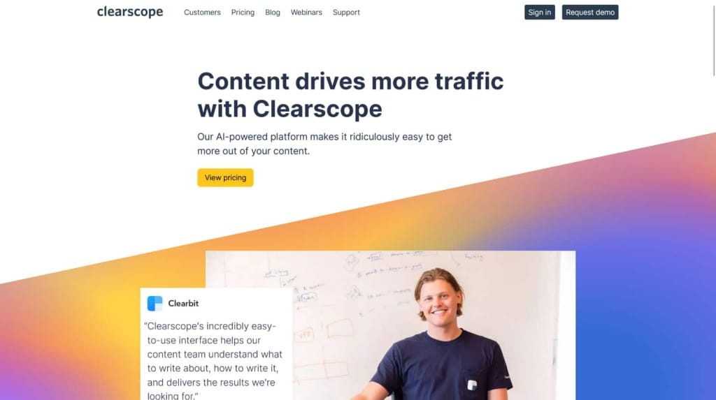 clearscope ai content writing